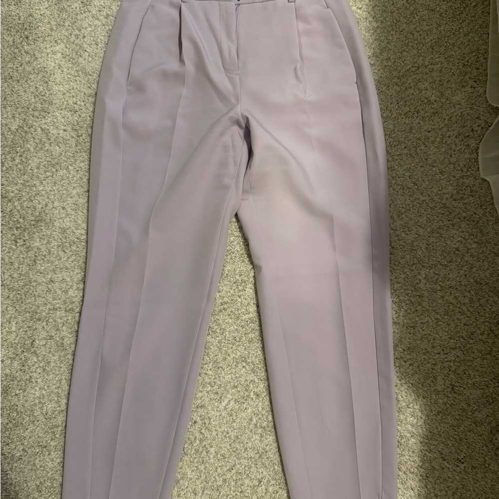 Express Lilac Single-Button Blazer - Picture 3 of 3